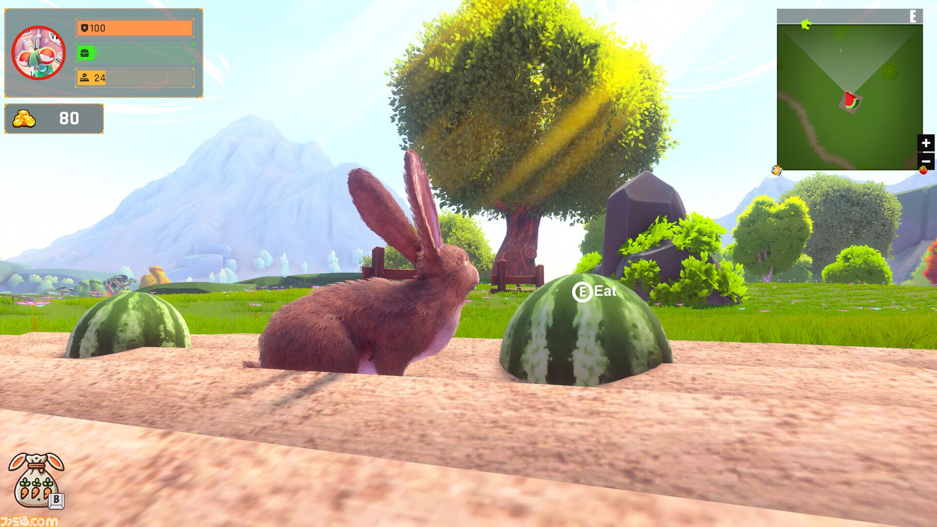 ウサギのオープンワールドゲーム『Adventure Forest: Rabbit Story』Steamストアページ公開。ウサギ村を救うためにぴょんぴょん頑張る
