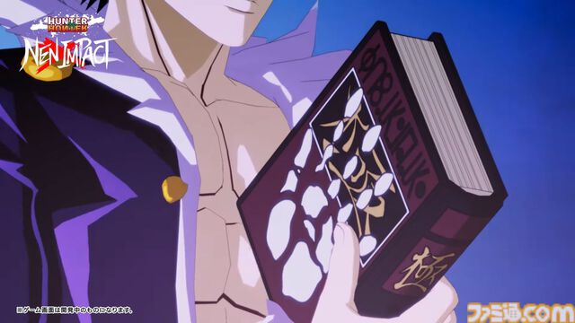 3vs3格ゲー『ハンター×ハンター ネンインパクト』クロロが参戦決定。使用技には共に攻め込む密室遊魚（インドアフィッシュ）も登場
