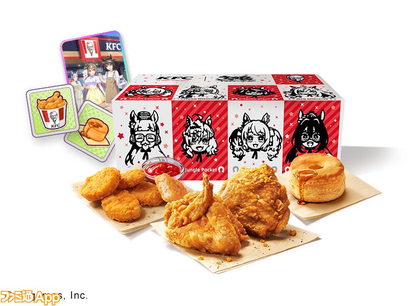 KFC×『ウマ娘』コラボスペシャルセットがネットオーダー限定で8/24より発売決定！購入で描き下ろしトレカやゲーム内アイテムもらえる |  ファミ通App【スマホゲーム情報サイト】