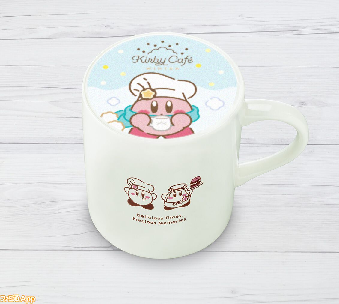カービィカフェに冬の新メニューが登場！雪をモチーフとした