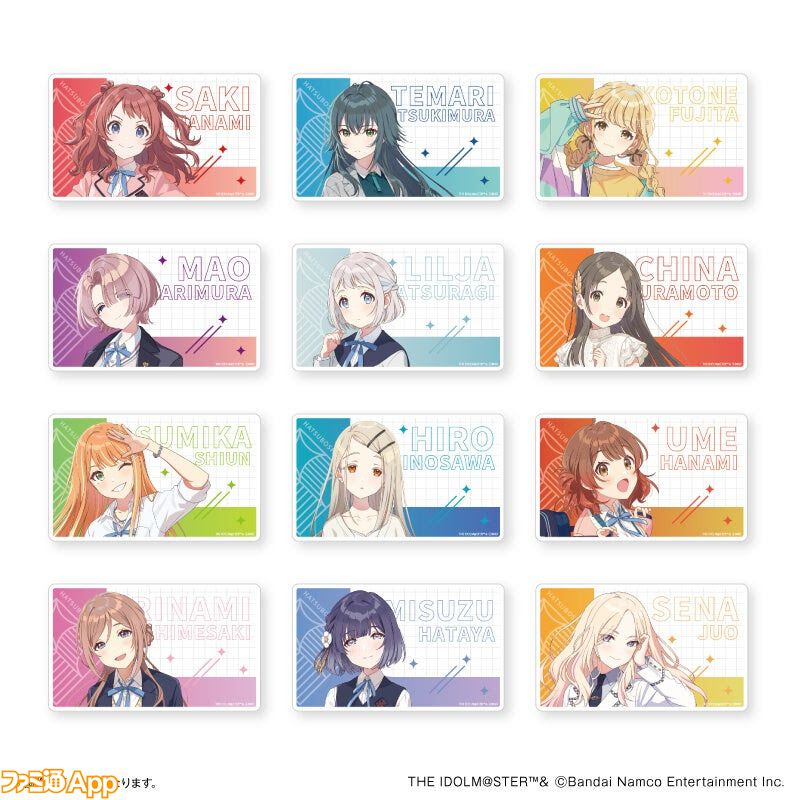 学園アイドルマスター The 1st Period 公式キャラファイングラフ